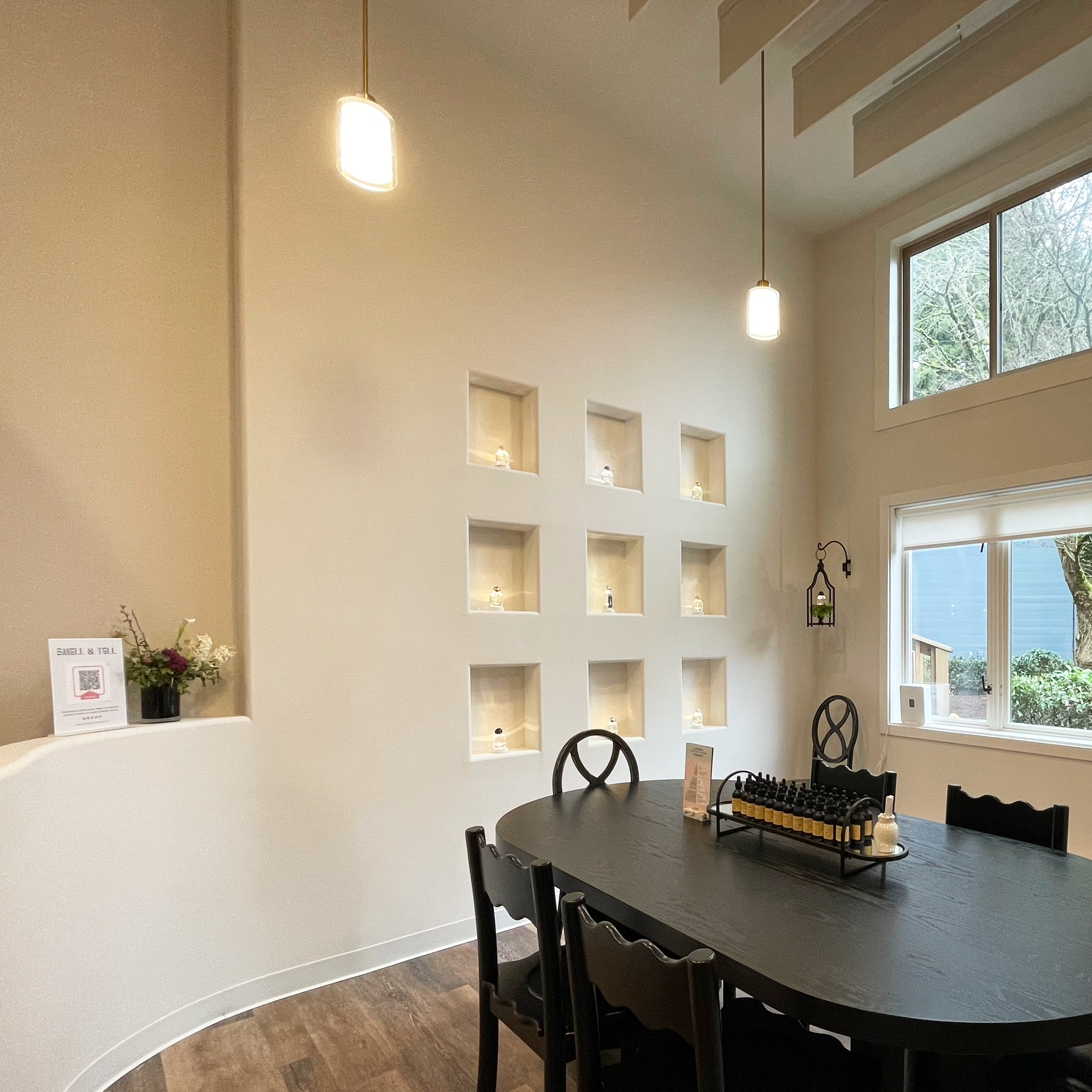 DIY perfume studio interior